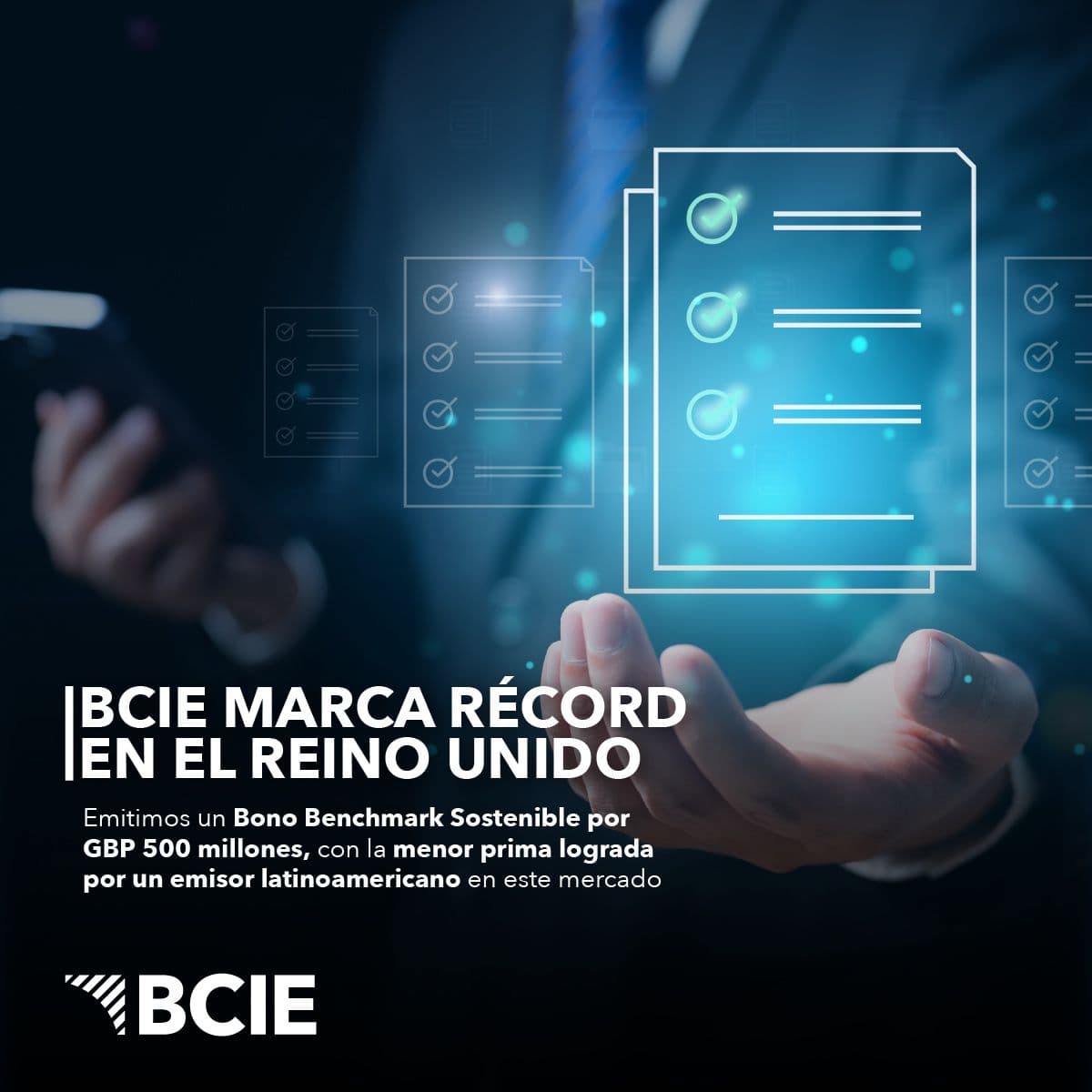BCIE Registra Emisión Récord en el Mercado del Reino Unido con un Bono Benchmark Sostenible por 500 millones de libras esterlinas